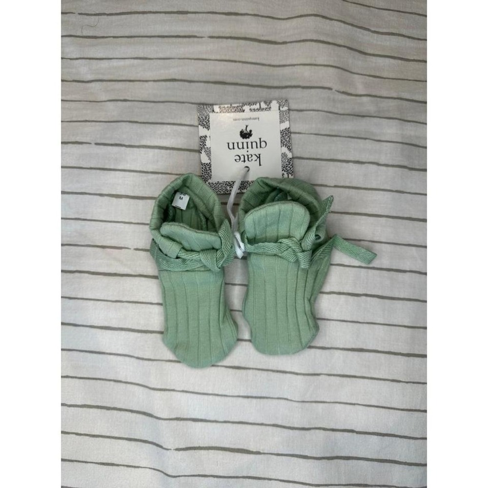 Kate Quinn Tie Booties Size 3-6 months NWT‎